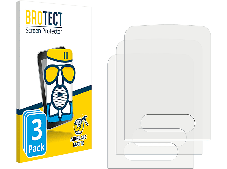 Futaba BROTECT matte 3x T3PV) Airglass Schutzfolie(für
