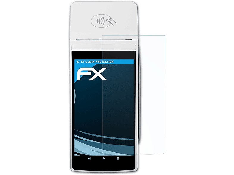ATFOLIX 2x FX-Clear Displayschutz(für 1000 Castles Saturn F2)