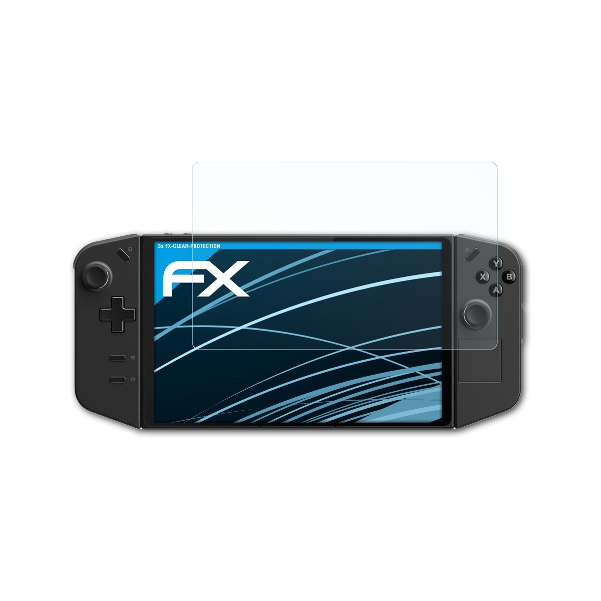 3x FX-Clear Lenovo Displayschutz(für Go) Legion ATFOLIX