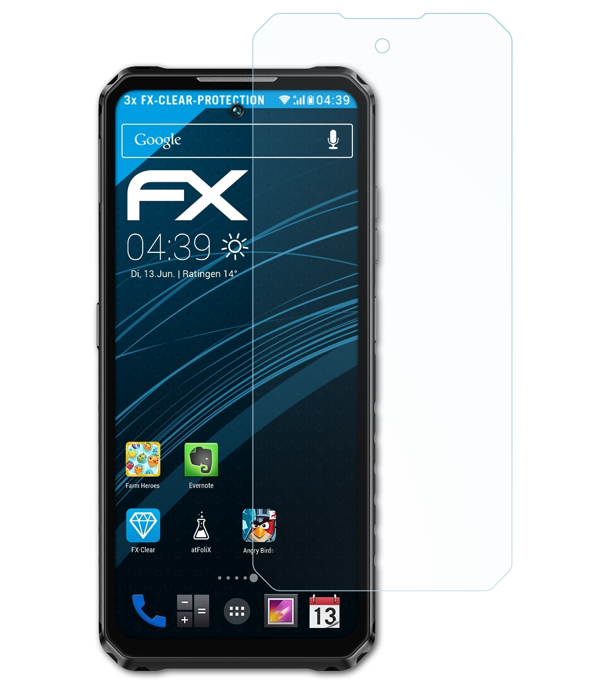B2) 3x FX-Clear Displayschutz(für IIIF150 ATFOLIX