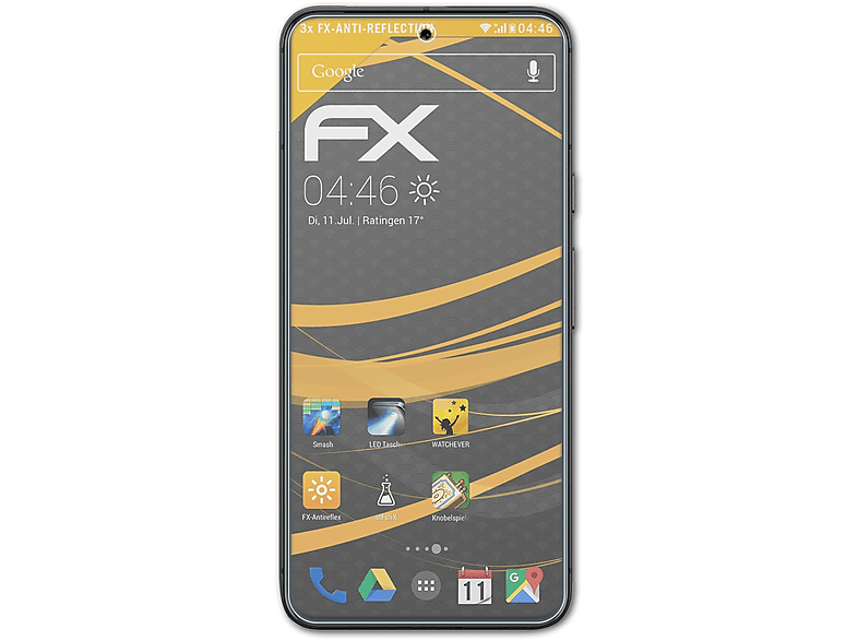 Pixel FX-Antireflex Displayschutz(für 8) 3x ATFOLIX Google