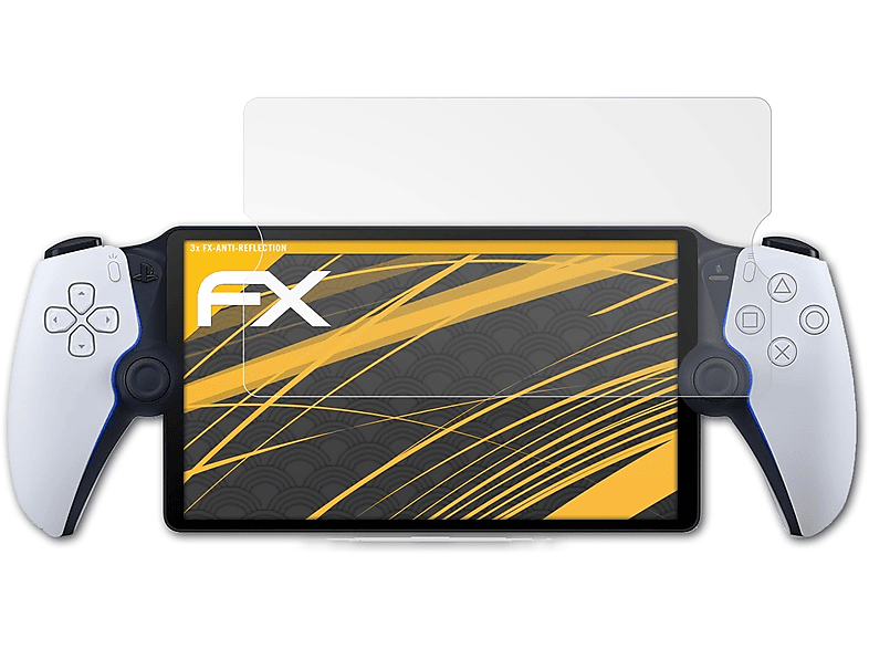 ATFOLIX 3x FX-Antireflex Displayschutz(für Sony PS Portal Remote Player)