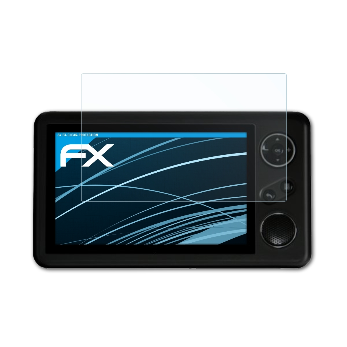 43 ATFOLIX TV Pocket Cosmo) FX-Clear Odys 3x Displayschutz(für