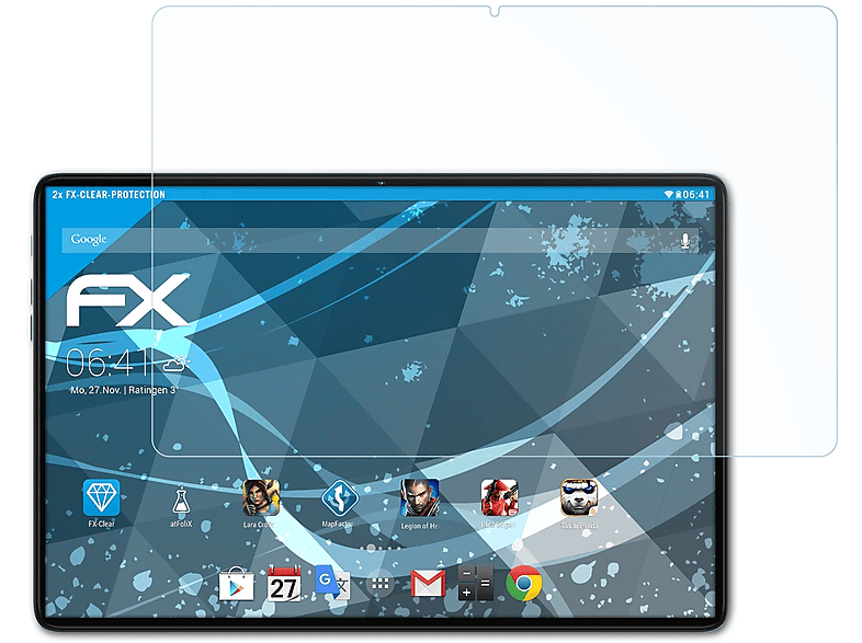 ATFOLIX 2x FX-Clear Displayschutz(für P40S) Teclast