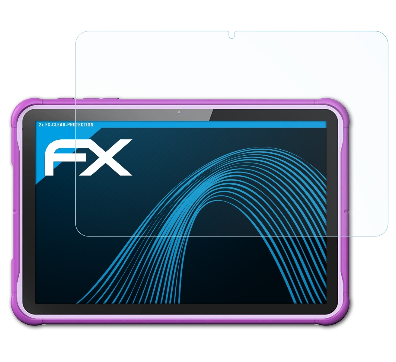 ATFOLIX 2x FX-Clear Displayschutz(für Pritom K10)