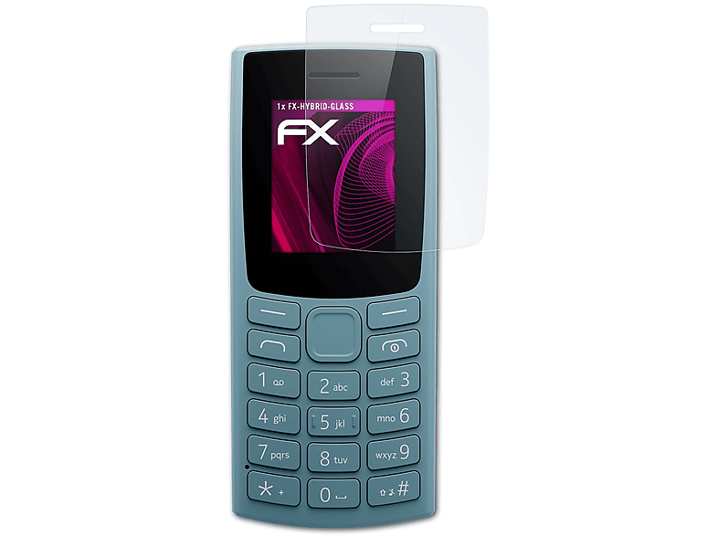 110 FX-Hybrid-Glass ATFOLIX Schutzglas(für Nokia (2023))
