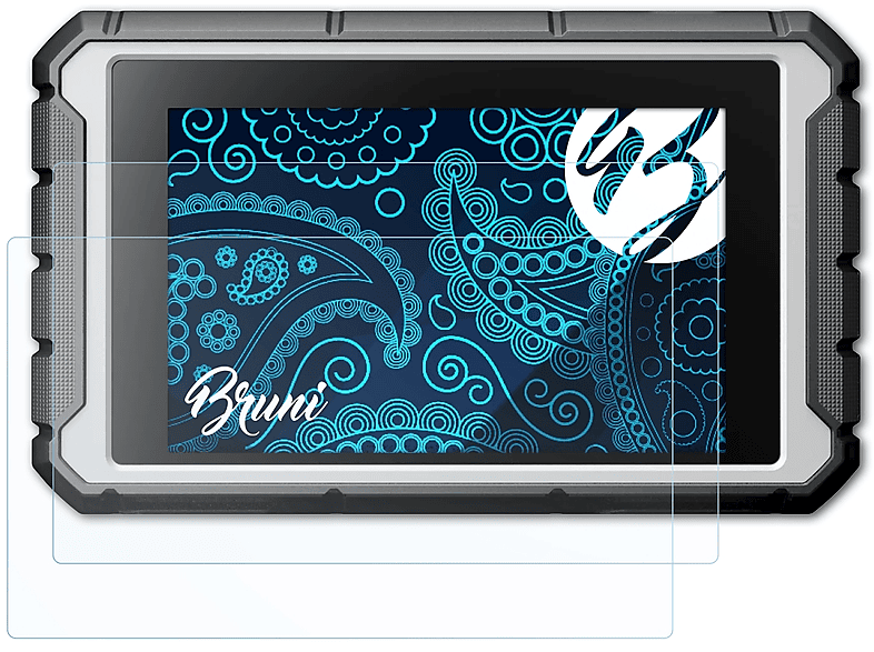 2x Basics-Clear BRUNI ArtiDiag900 Topdon Schutzfolie(für BT)
