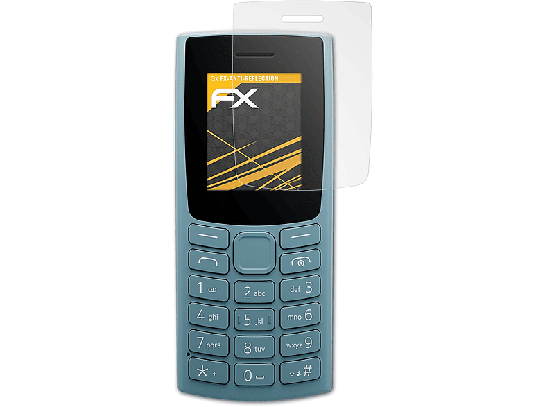Nokia ATFOLIX Displayschutz(für 3x 110 (2023)) FX-Antireflex