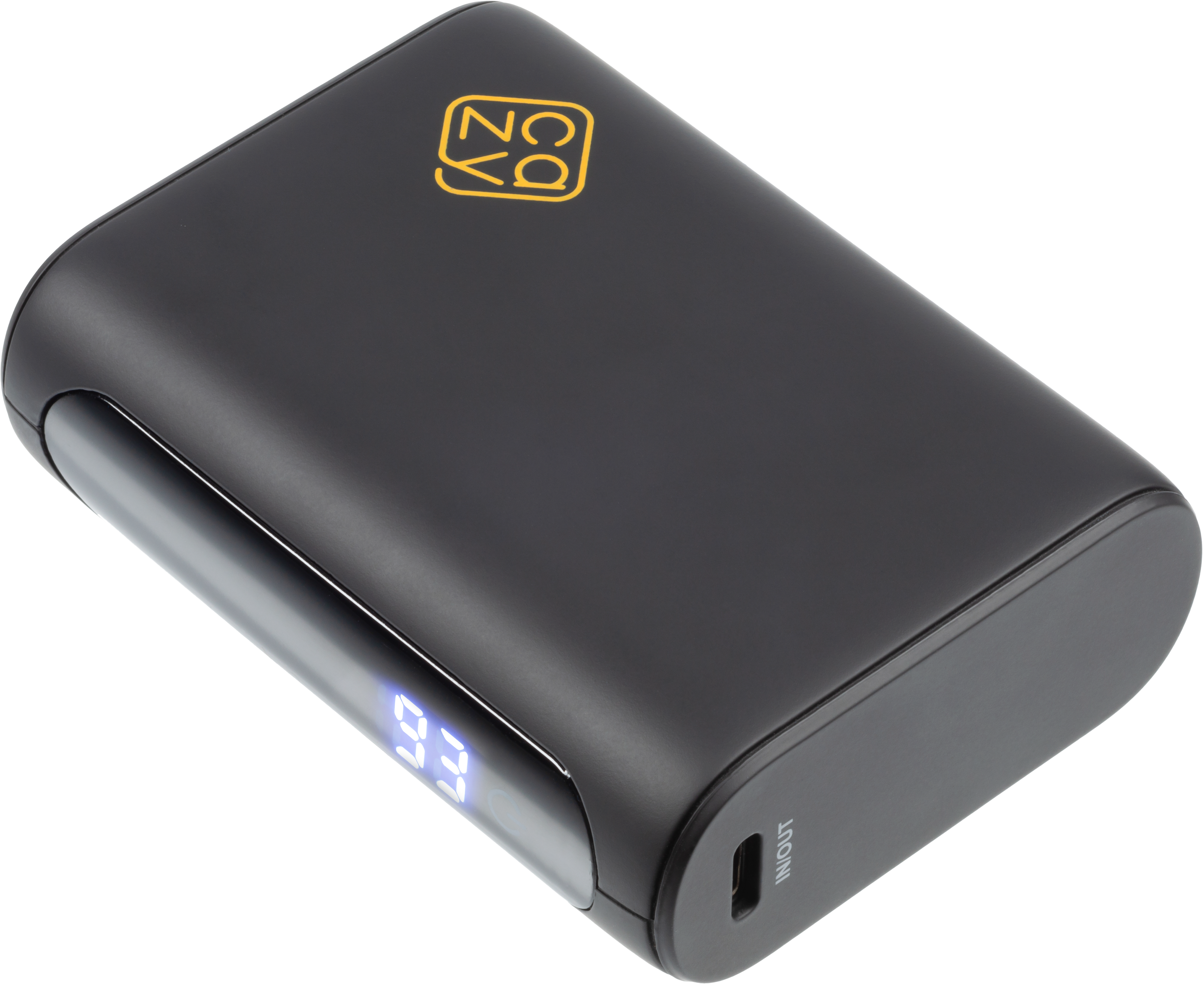 Powerbank PD CAZY + 10.000mAh USB-C 2-in-1 10.000mAh, Apple, Powerbank Magnetische Schwarz