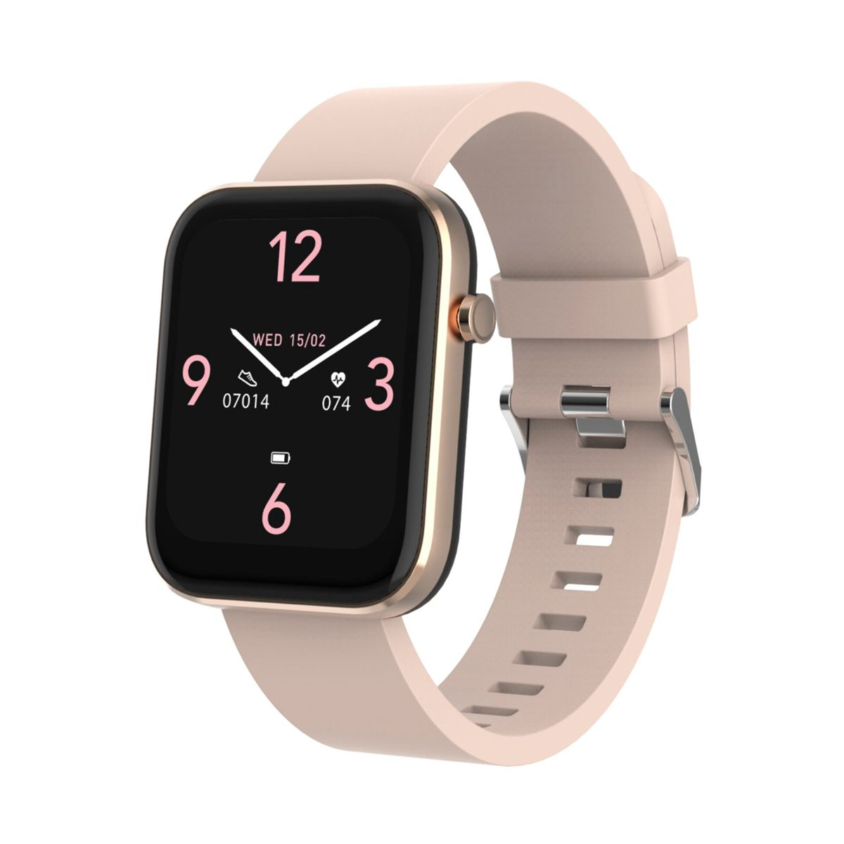 DENVER SW-182RO rose Smartwatch Kunststoff, roségold