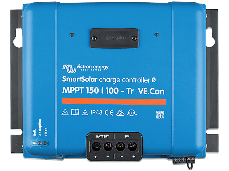 VICTRON ENERGY SmartSolar MPPT Laderegler n.v., Blau VE.Can 150/100-Tr