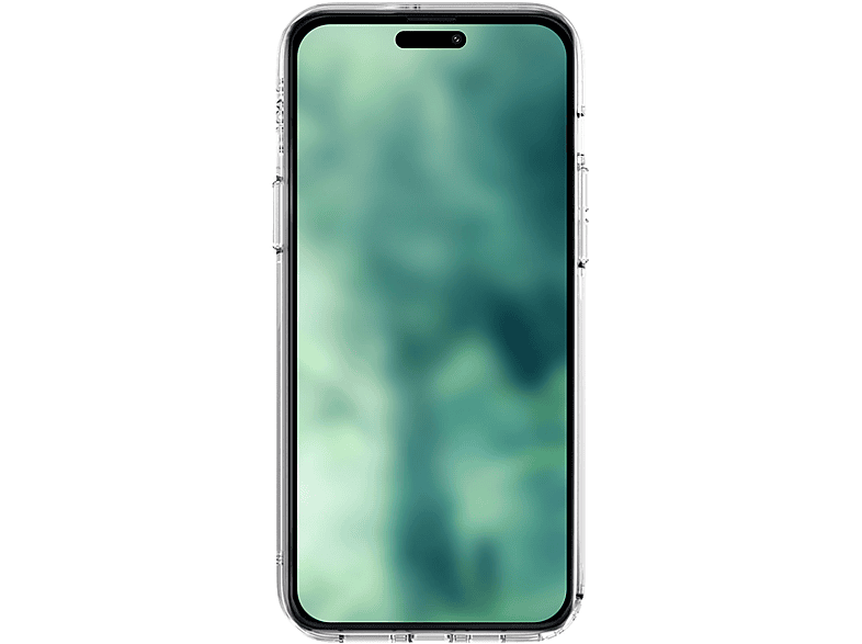 XQISIT NP Antishock Case Anti Bac, RECYCLED, Backcover, APPLE, IPHONE 15 PRO, CLEAR