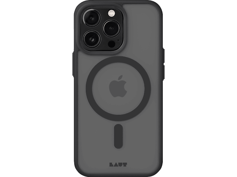 LAUT HUEX PROTECT, Backcover, APPLE, IPHONE 15 PRO, BLACK