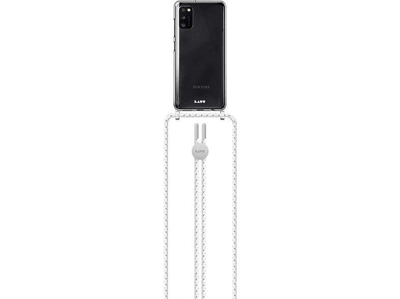 LAUT Crystal-X Necklace, Backcover, SAMSUNG, GALAXY A41, CLEAR