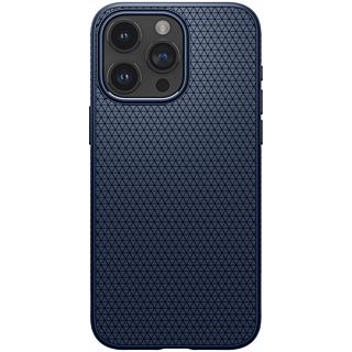 SPIGEN Spigen Liquid Air Backcover Telefoonhoesje voor Apple iPhone 15 Pro Max Blauw