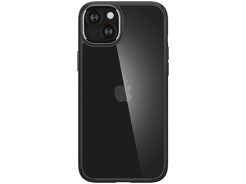 SPIGEN Ultra Hybrid, Backcover, APPLE, IPHONE 15 PLUS, BLACK