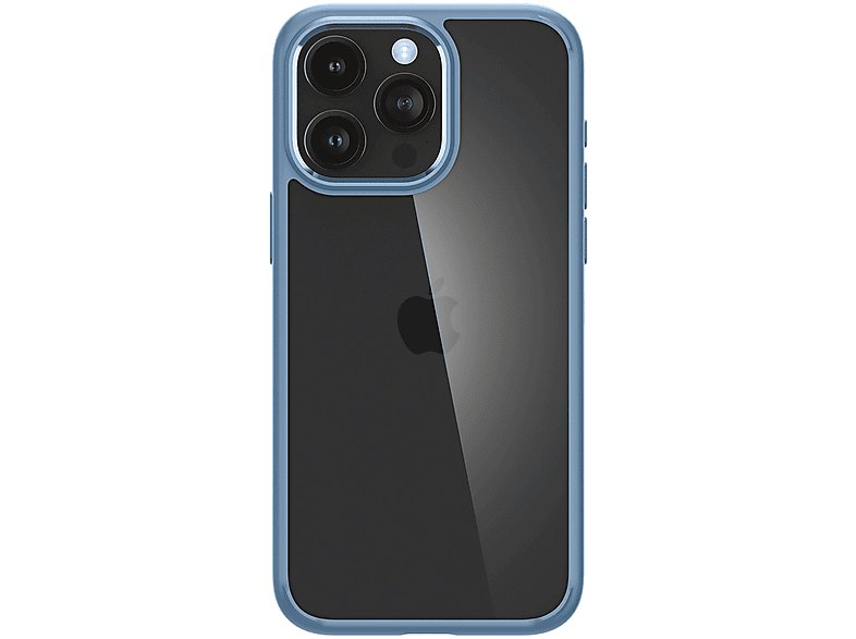 SPIGEN Ultra Hybrid, Backcover, APPLE, IPHONE 15 PRO MAX, BLUE