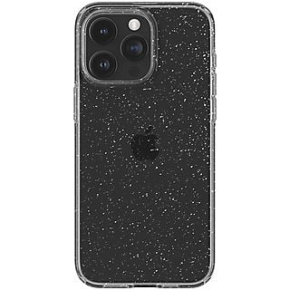 SPIGEN Spigen Liquid Crystal Glitter Backcover Telefoonhoesje voor Apple iPhone 15 Pro Transparant