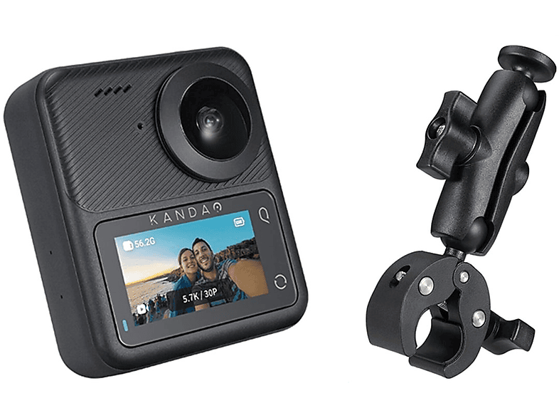 KANDAO QooCam 3 360° Action Camera Motorcycle Combo Action Cam