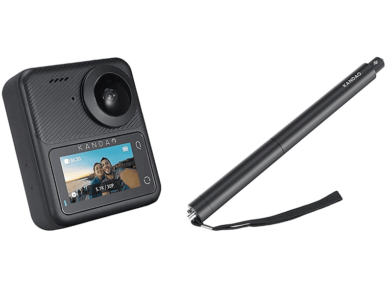KANDAO QooCam 3 360° Action Camera - Travel Combo Action Kamera 