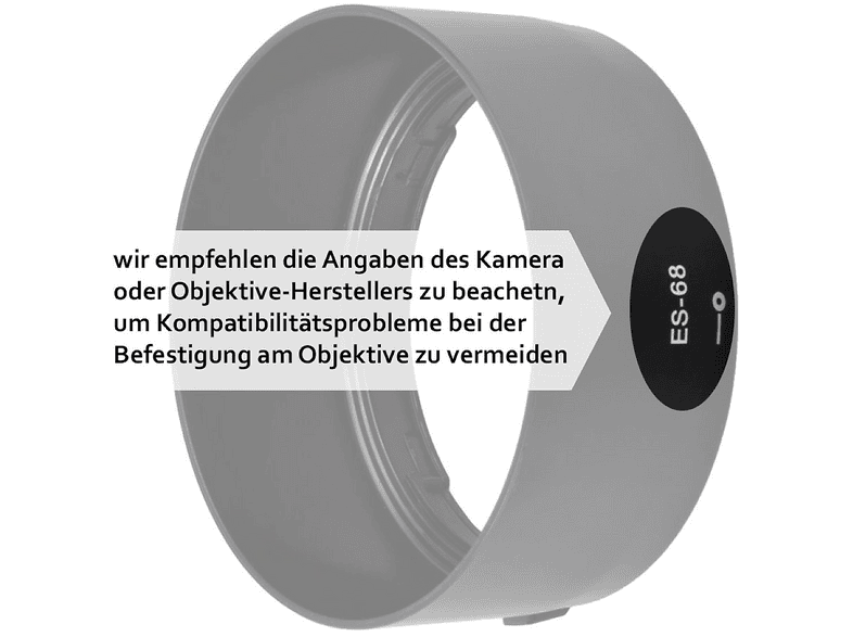 Gegenlichtblende Für Nikon AF 18-55G/3.5-5.6II – Modell HB-33, Schützt Vor Streulicht