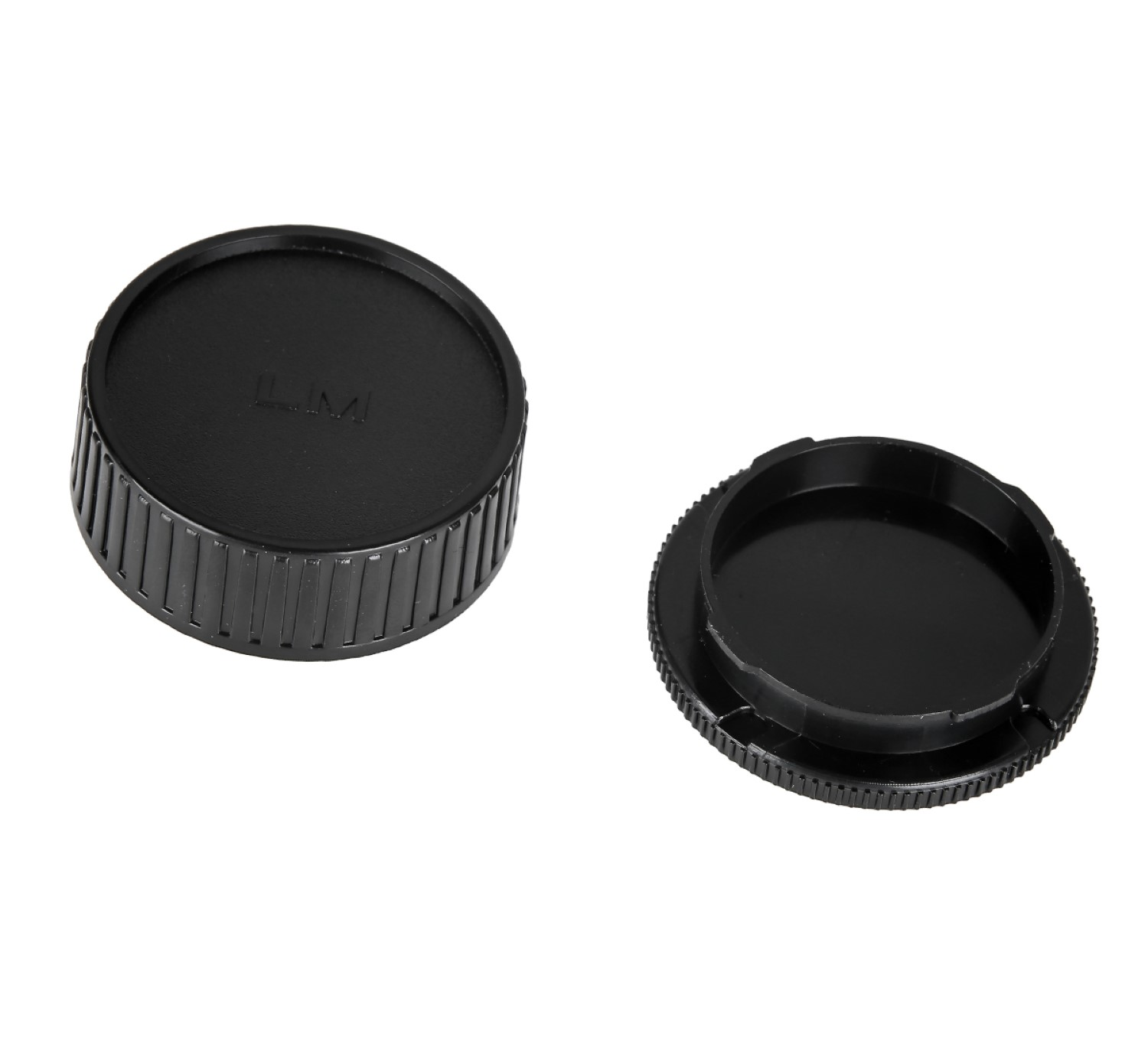 AYEX Gehäusedeckel M für Body Leica Black, + passend Objektivdeckel, Gehäusedeckel