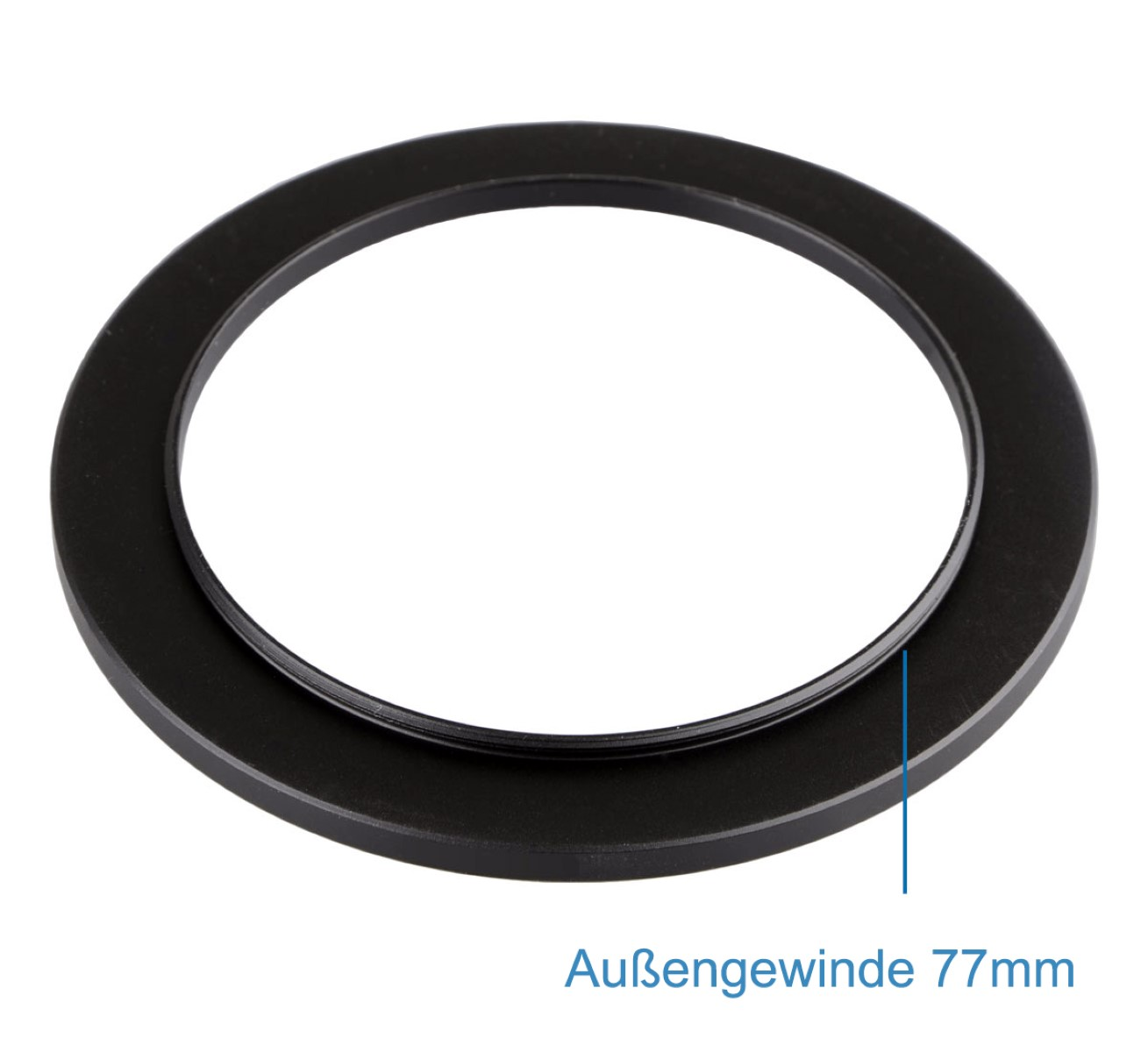AYEX Step-Up Ring, Step-Up, Objektive passend mit Filtergewinde für schwarz