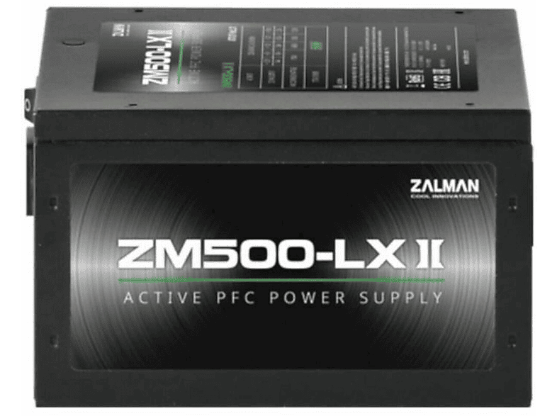 500 PC ZALMAN ZM500-LXII Netzteil Watt