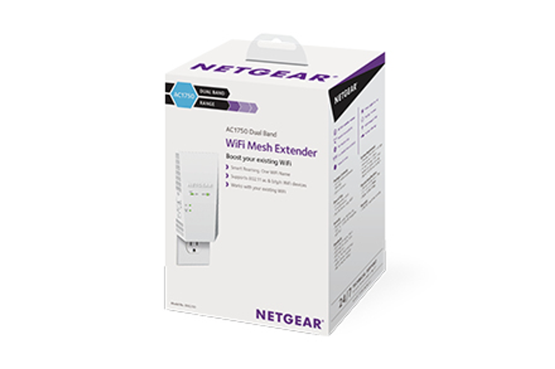 MESH Mesh EXTENDER AC1750 EX6250-100PES WLAN WLAN Extender NETGEAR