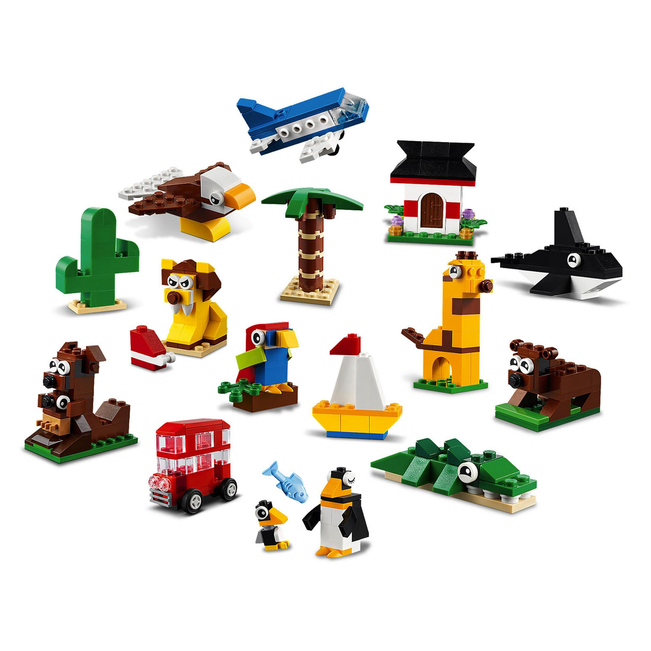 LEGO 11015 EINMAL UM Montagespiel DIE WELT