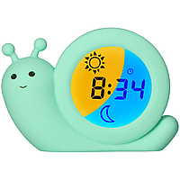 MediaMarkt ALECTO BC110GN Slaaptrainer, Nachtlampje en Wekker aanbieding