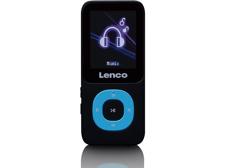 LENCO Xemio-659BU 4 MP4 GB, Player Schwarz-Blau