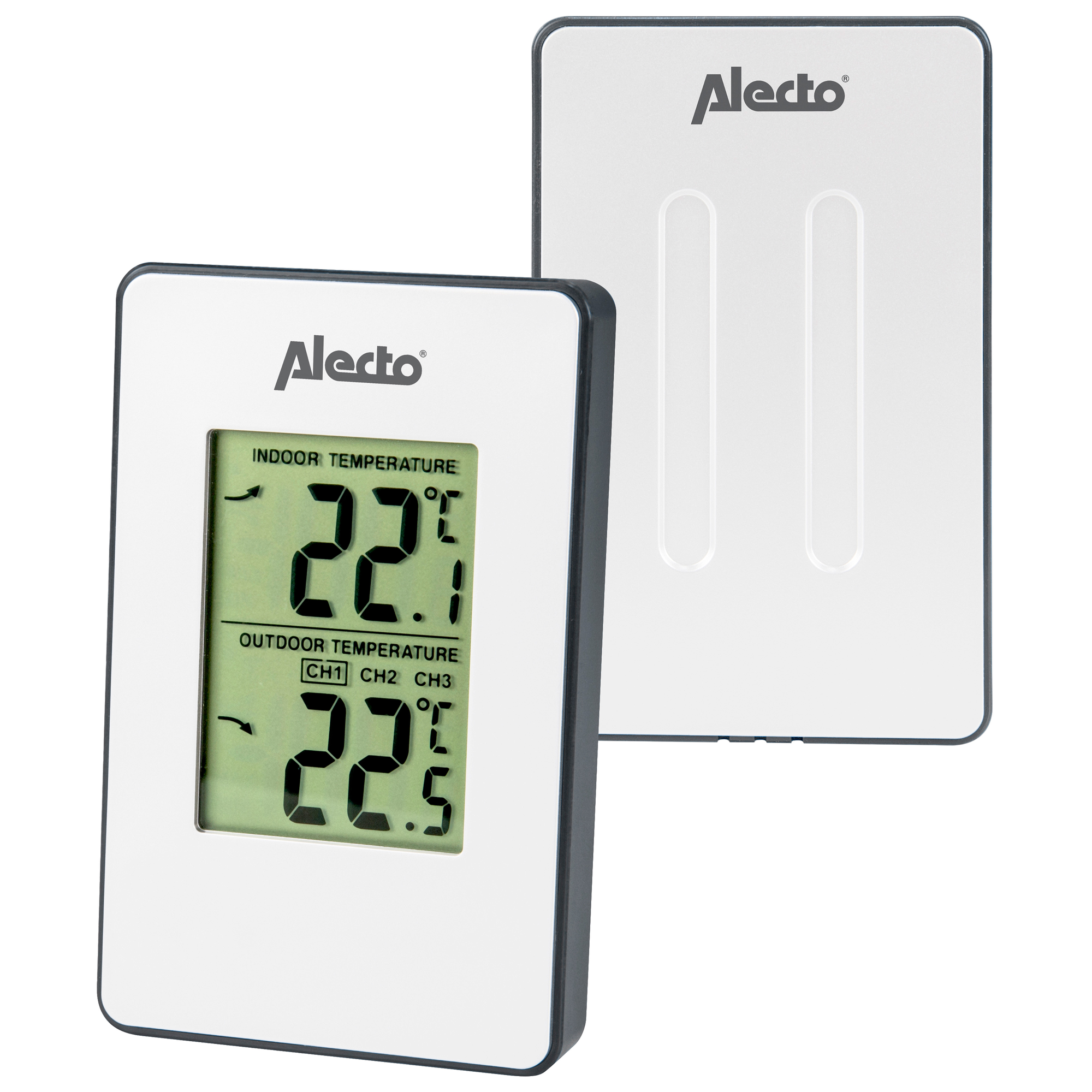 ALECTO WS-1050 - Außentemperaturanzeige Innen- - und Wetterstation