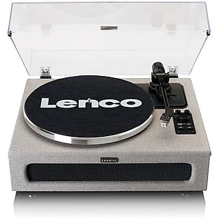 Tocadiscos  - LS-440GY LENCO, Bluetooth, 33/45 RPM, Gris