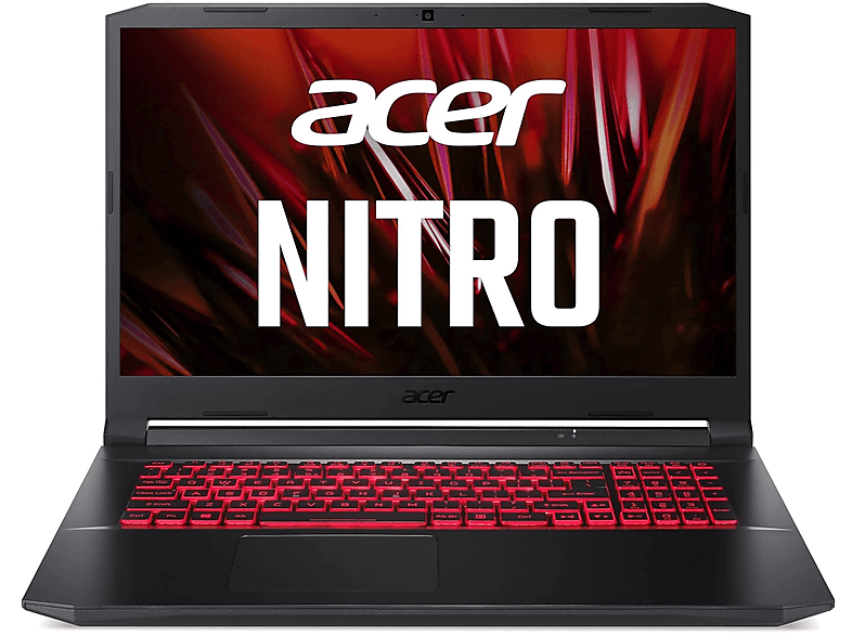 ACER Nitro AN517-54, Gaming, CAD, Windows 11 Pro + Office 2021 Pro, Notebook mit 17,3 Zoll Display, Intel® Core™ i7 Prozessor, 32 GB RAM, 500 GB SSD, Schwarz