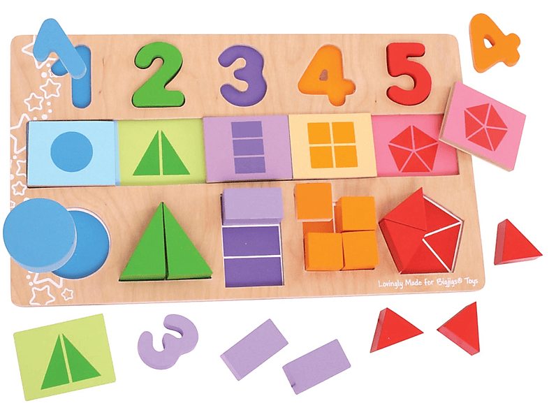 BIGJIGS My Puzzle Puzzle Fractions First