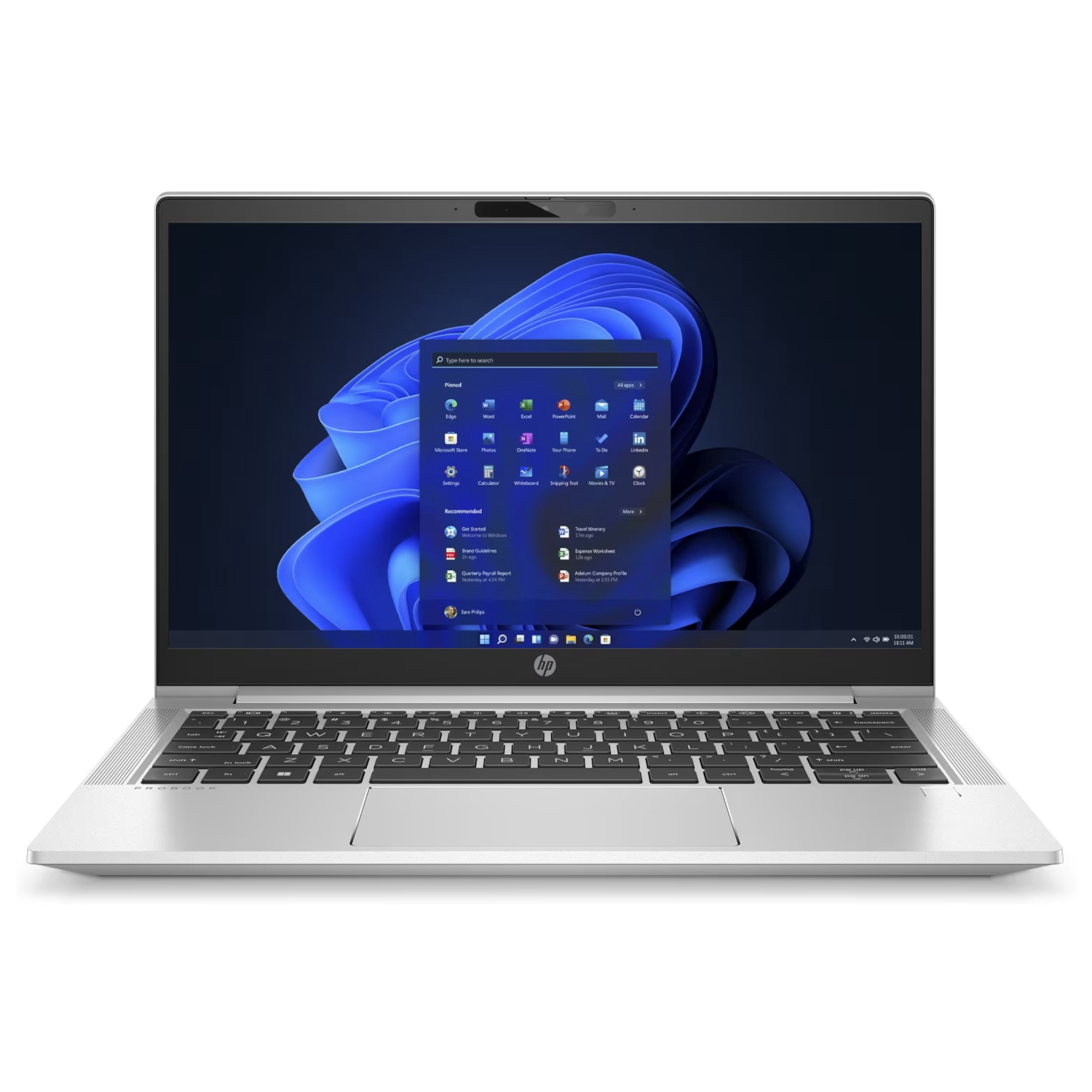 Zoll Notebook SSD, 8 i7 Office eingerichtet, Core™ Silber 430 Display, Intel® HP RAM, 13,6 G8, 1000 2021 GB mit fertig Pro, Prozessor, ProBook GB
