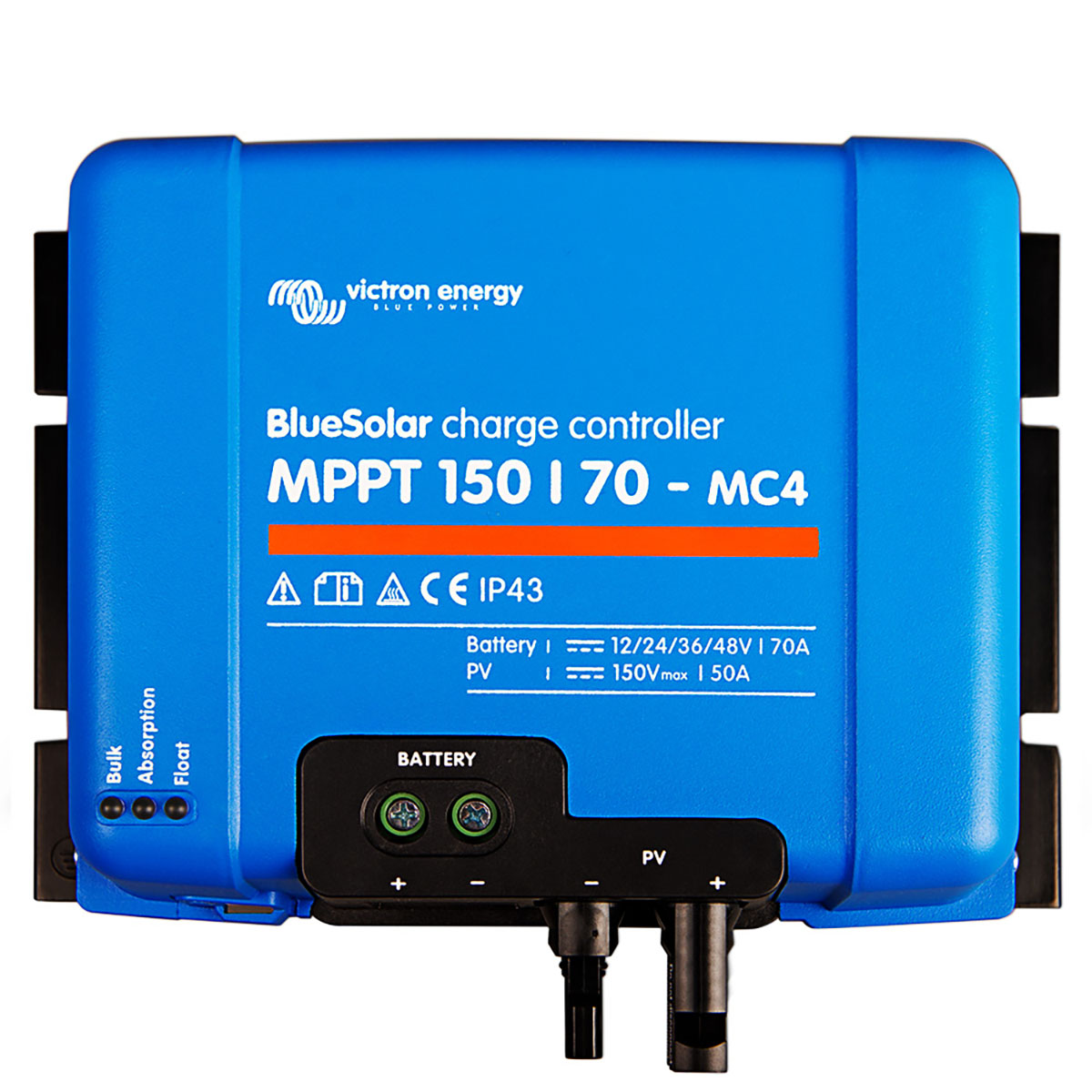 VICTRON ENERGY 70A Alle MPP-Tracker MPPT 48V Batterien, Blau 24V 150/70-MC4 12V BlueSolar