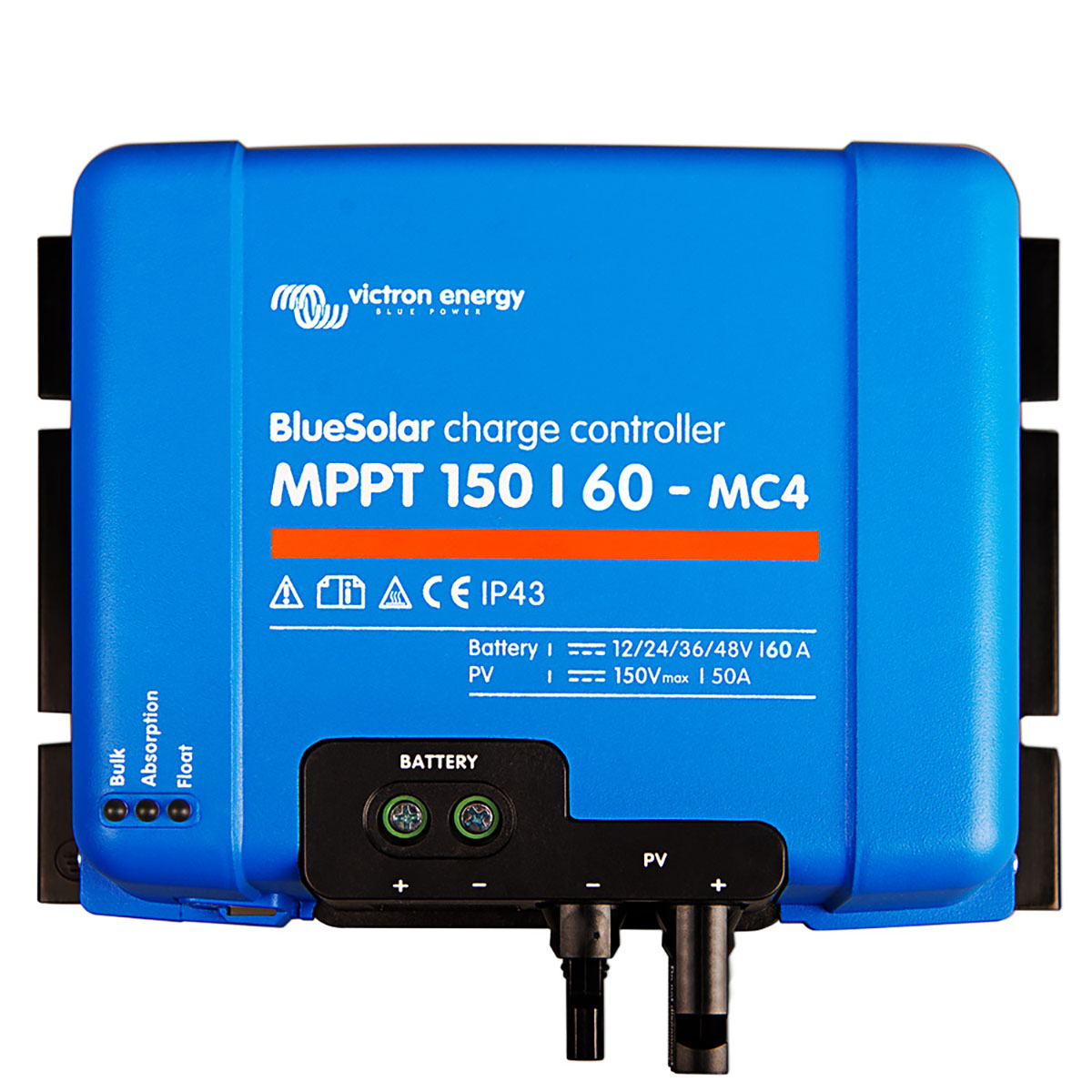VICTRON ENERGY BlueSolar MPPT 150/60-MC4 48V MPP-Tracker 12V 60A 24V Batterien, Blau Alle