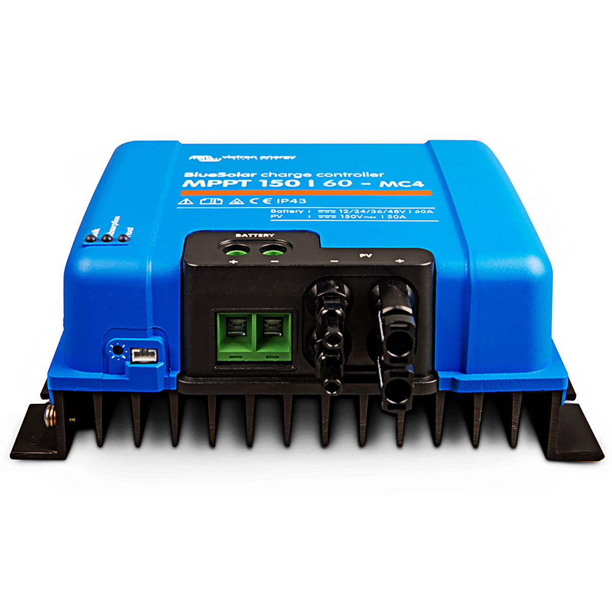 VICTRON ENERGY 150/60-MC4 Alle 24V 12V 60A Batterien, 48V Blau MPPT MPP-Tracker BlueSolar