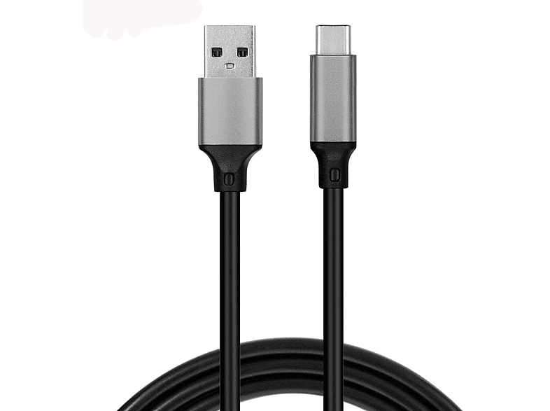 ELKUAIE Stromeffizient, USB TypC Kabel, 0,5 m, grau MediaMarkt