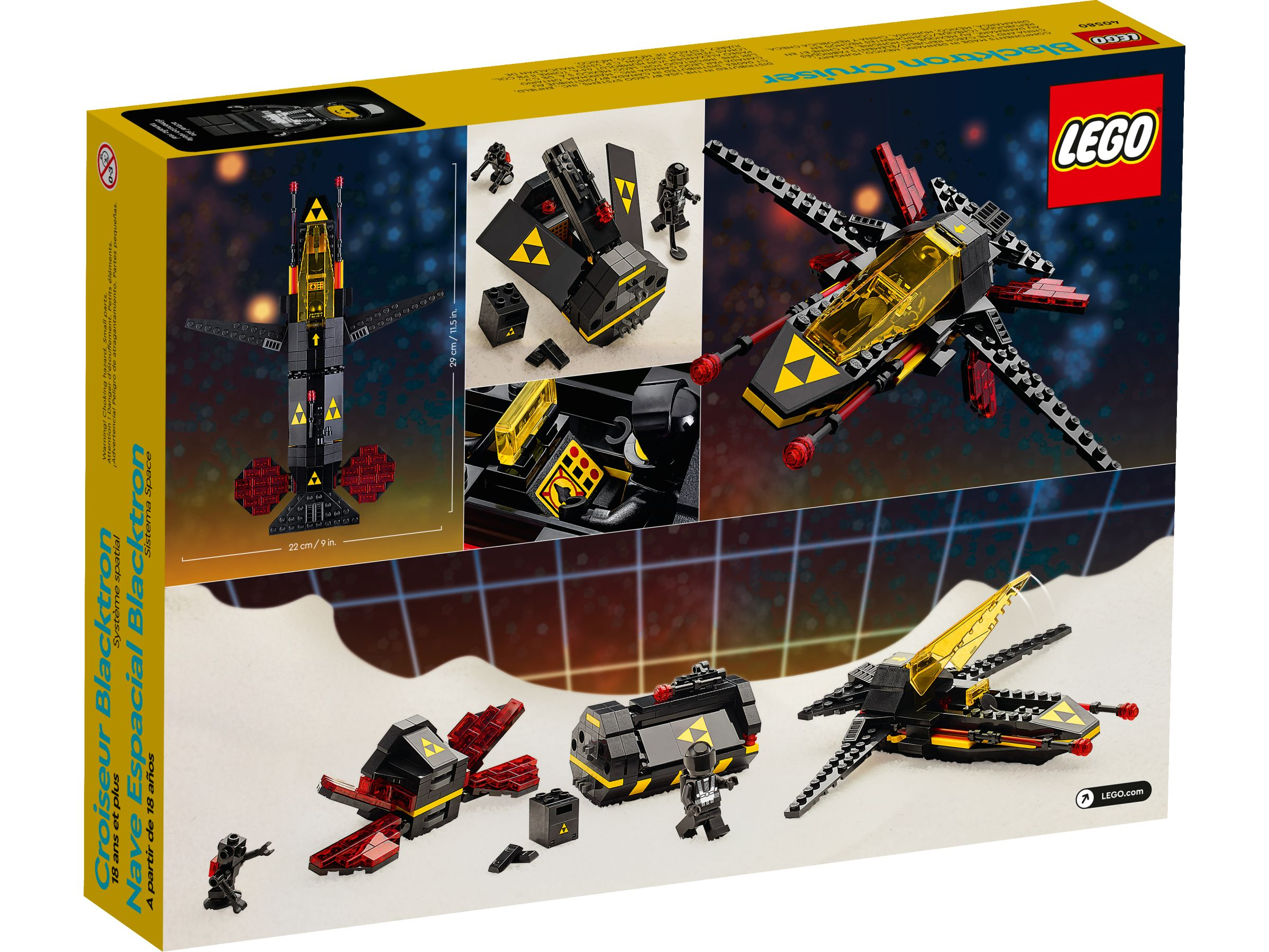 40580 Promotional Blacktron-Raumschiff Bausatz LEGO