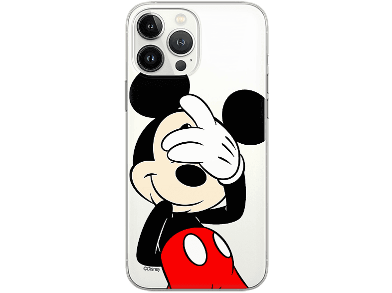 DISNEY Mickey Partial Transparent Print, 4G, Samsung, Galaxy M13 003 Backcover
