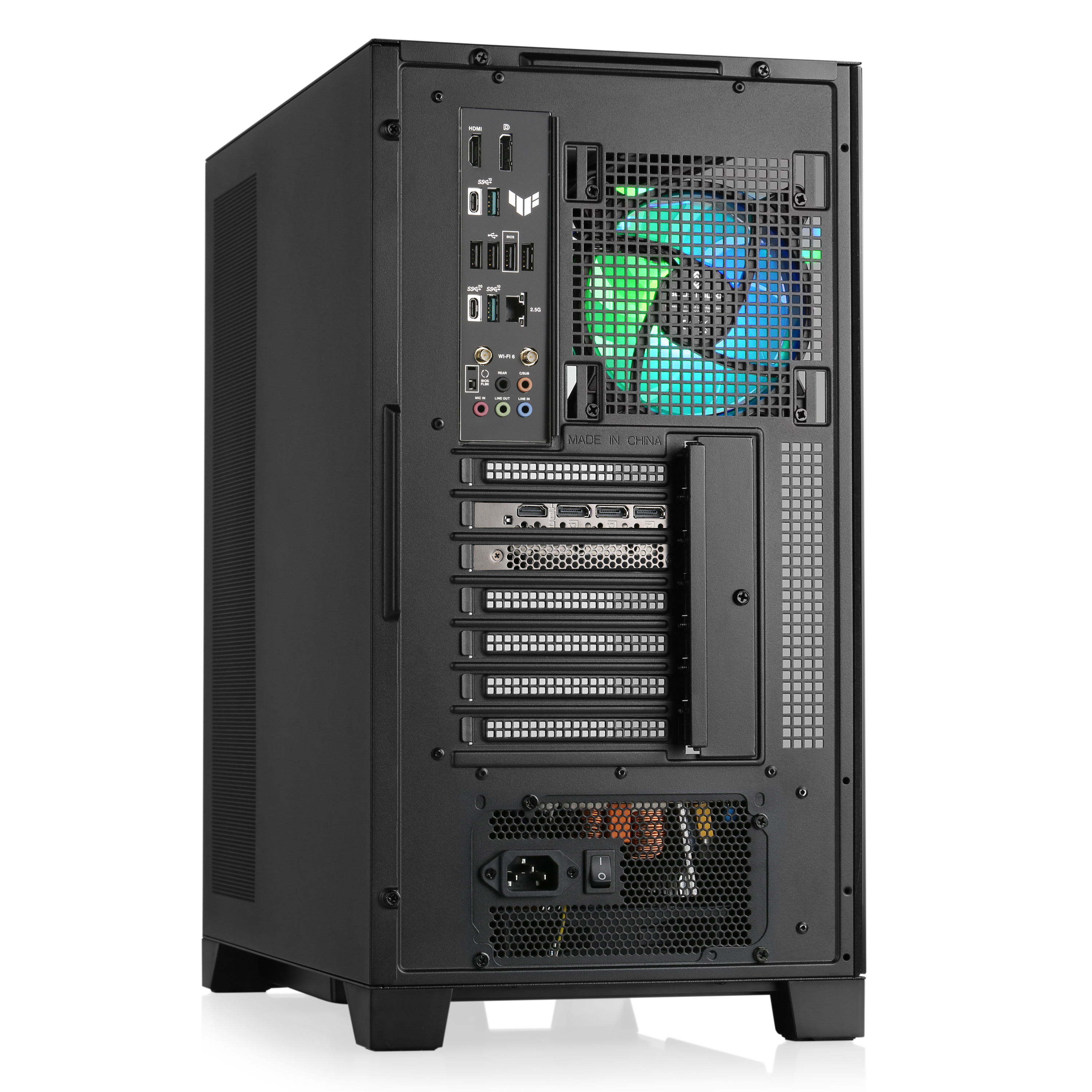 CSL Gaming PC 32 RTX™ AMD M10760, SSD, 12 GB Desktop-PC ohne 4070, 2000 GB GB 9 Betriebssystem, RAM, NVIDIA GeForce Ryzen™ Prozessor, mit