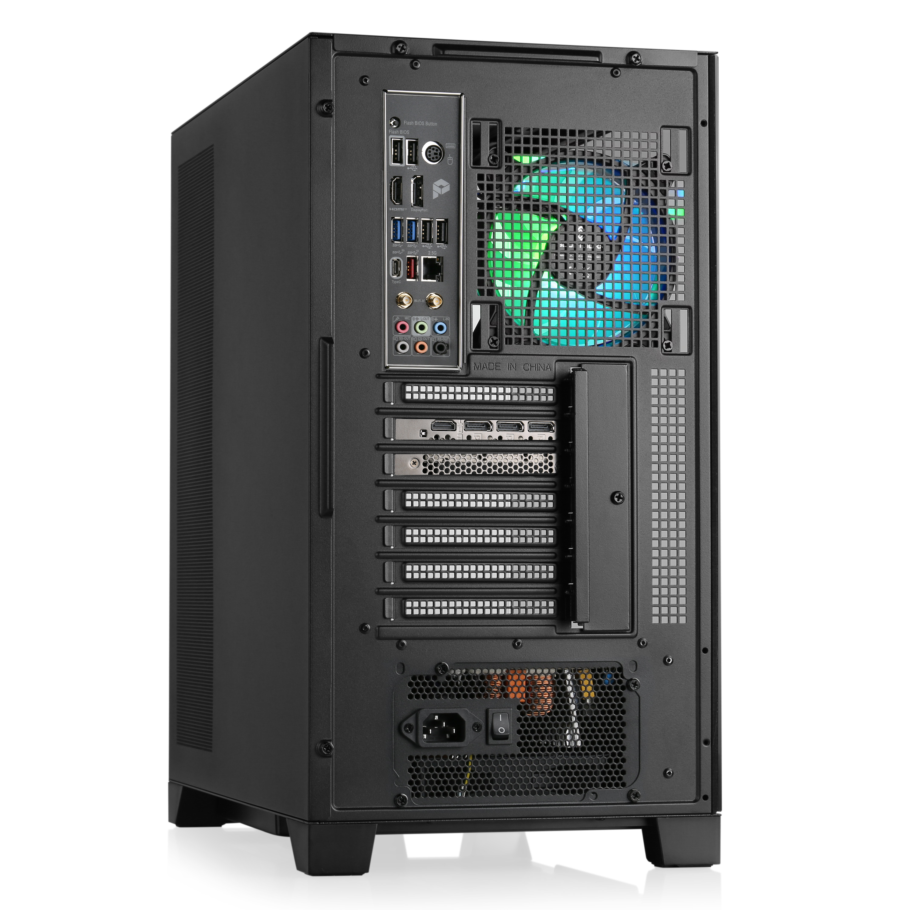 CSL Gaming PC 2000 Ti ohne Prozessor, SSD, GB M10660, 8 mit Desktop-PC i7 Intel® , NVIDIA RTX™ GB 4060 RAM, GeForce 32 GB Betriebssystem, Core™