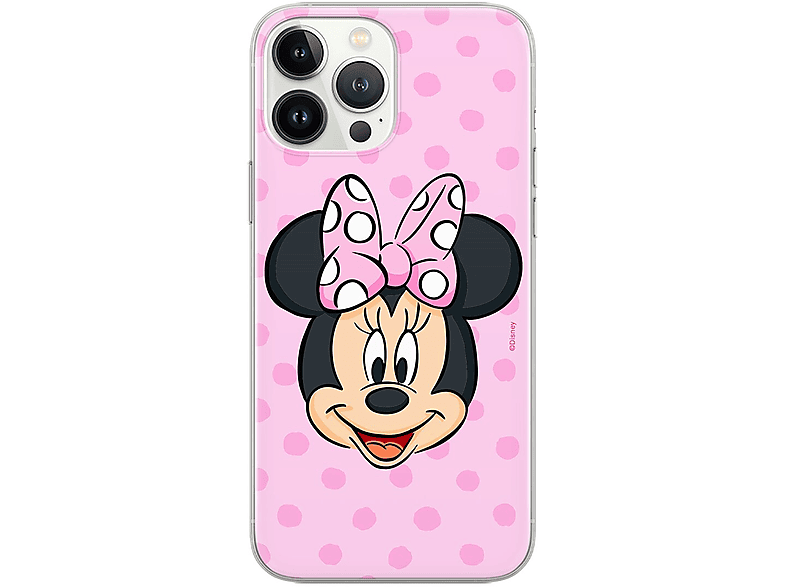 DISNEY Minnie 057 Full Print, Backcover, Apple, iPhone 13, Rosa