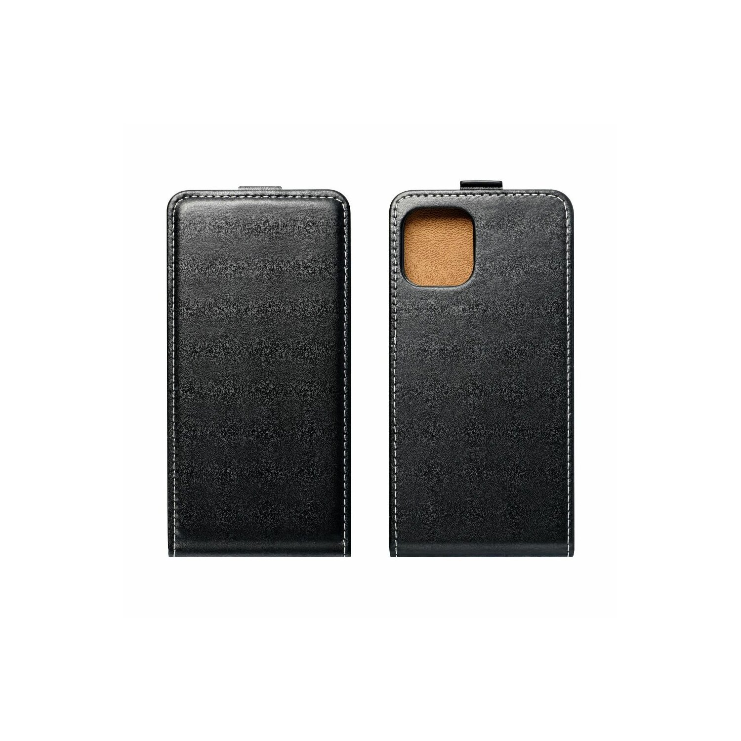 COFI Flip Case, Flip Cover, S24 Samsung, Schwarz Galaxy Ultra