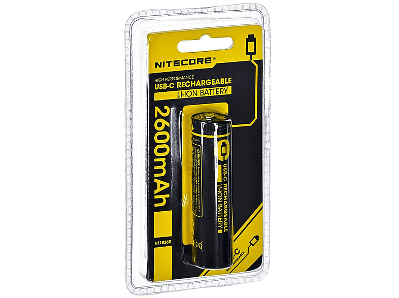 Wiederaufladbare Akkus NITECORE NT-NL1826R Batterie