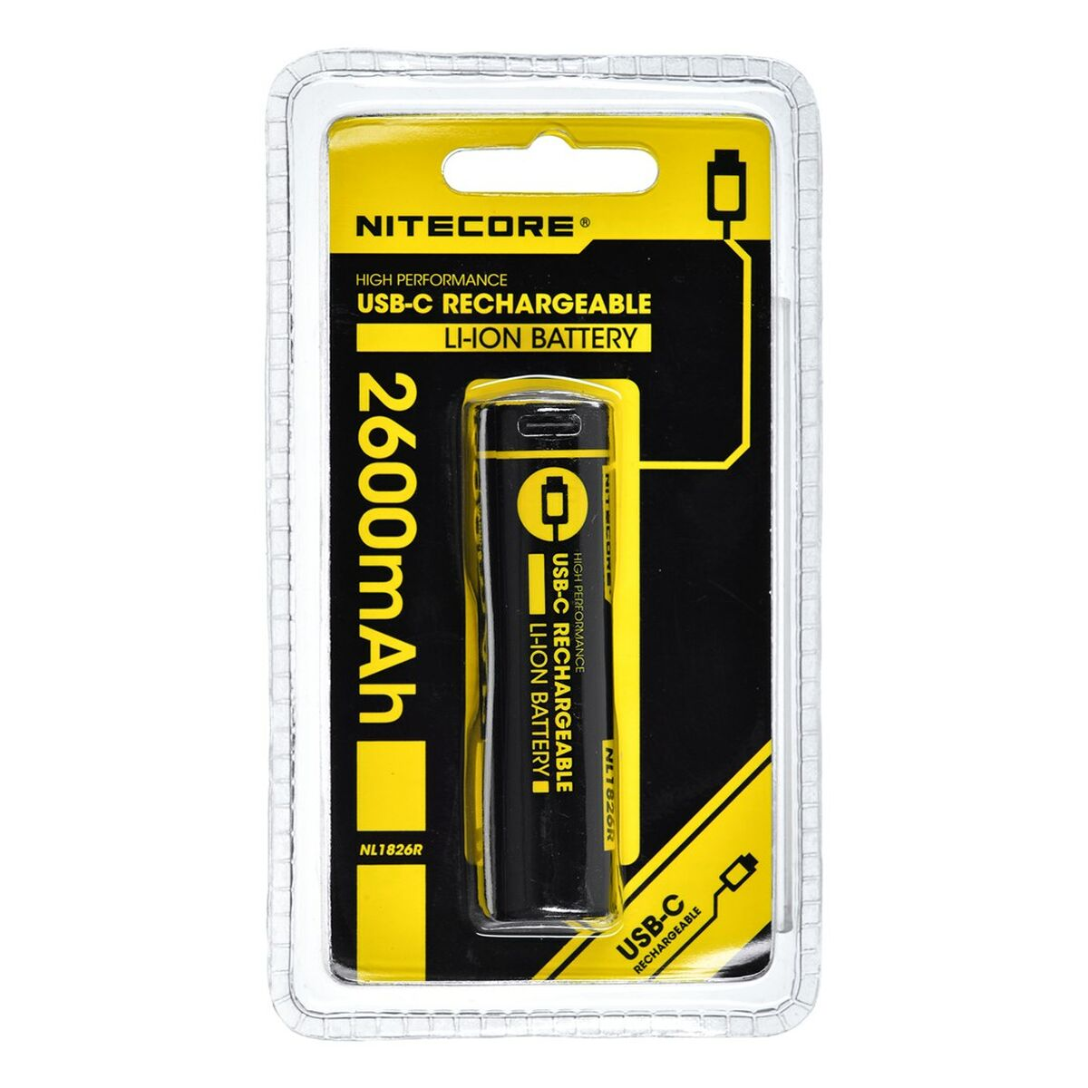 NT-NL1826R Batterie NITECORE Akkus Wiederaufladbare