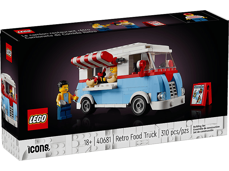LEGO LEGO® Icons 40681 Retro Food Truck Bausatz